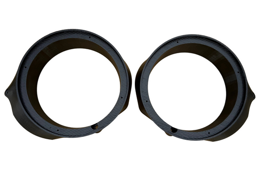 2004-2015 Nissan Titan Crew Cab (Front) 8 inch Mid-bass/Mid-range Speaker Adapter (Pair)