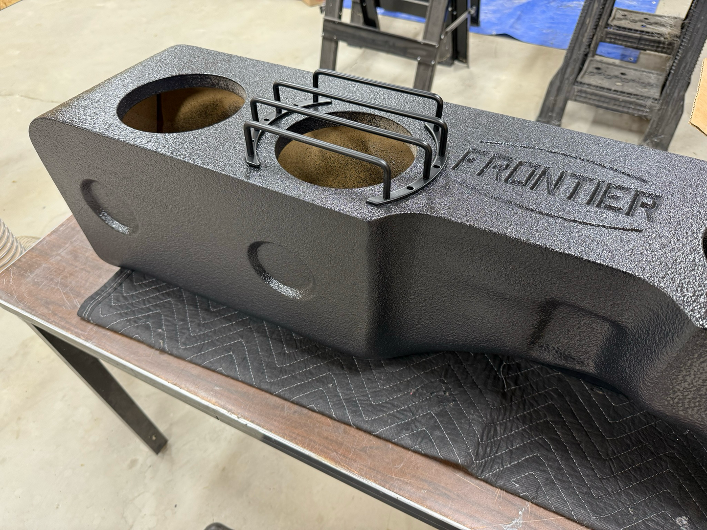 05-25 Nissan Frontier Crew Cab Ported 4-6.5” Subwoofer Enclosure
