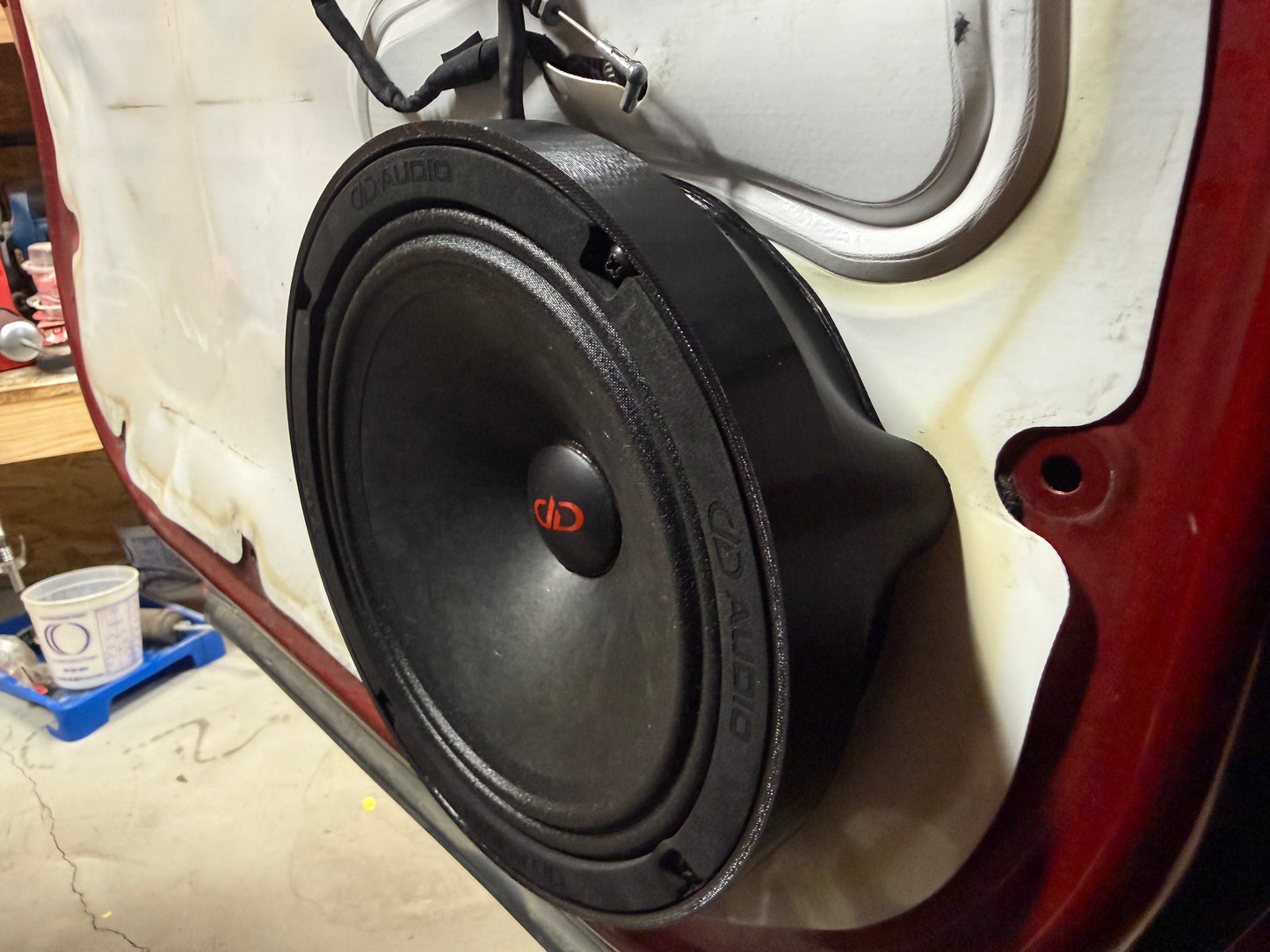 2004-2015 Nissan Titan Crew Cab (Rear) 8 inch Mid-bass/Mid-range Speaker Adapter (Pair)