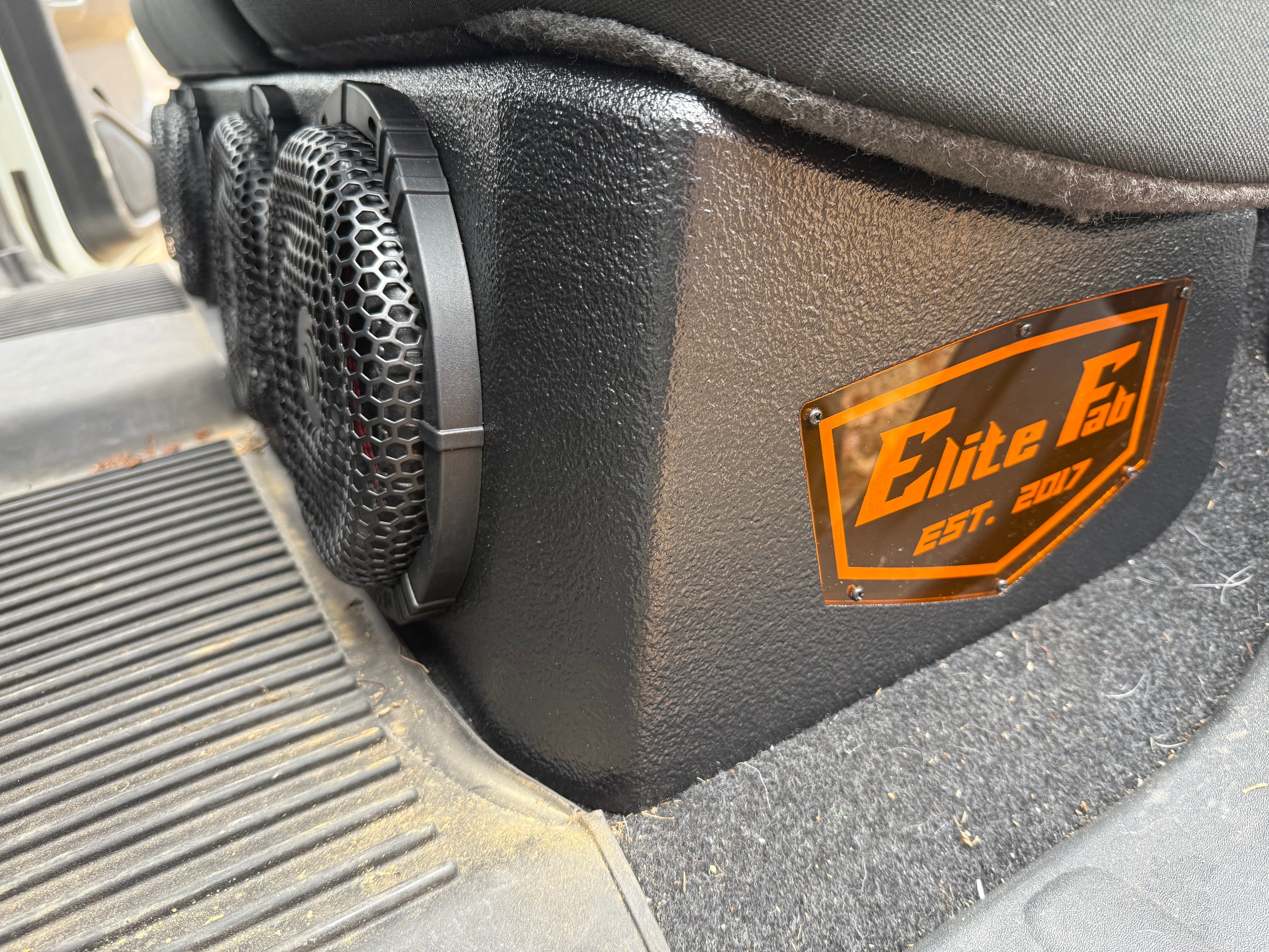 05-26 Nissan Frontier Crew Cab, Full Length Subwoofer box (Custom