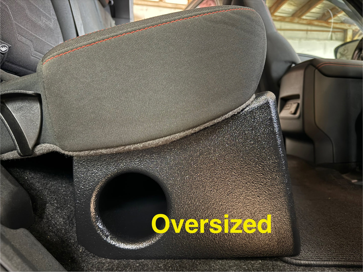 05-26 Nissan Frontier Crew Cab, Full Length Subwoofer box (Custom Order)