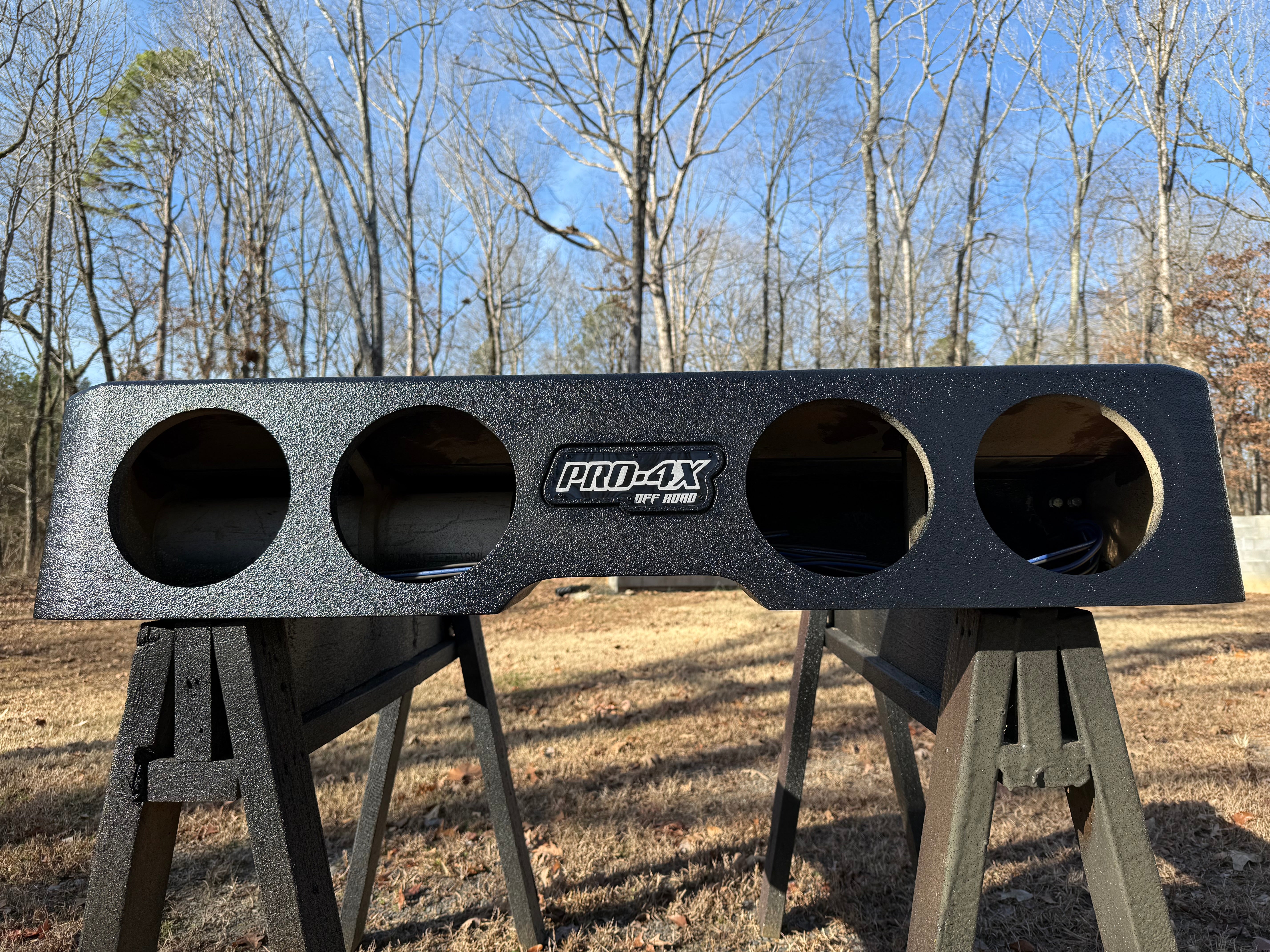 05-26 Nissan Frontier Crew Cab, Full Length Subwoofer box (Custom
