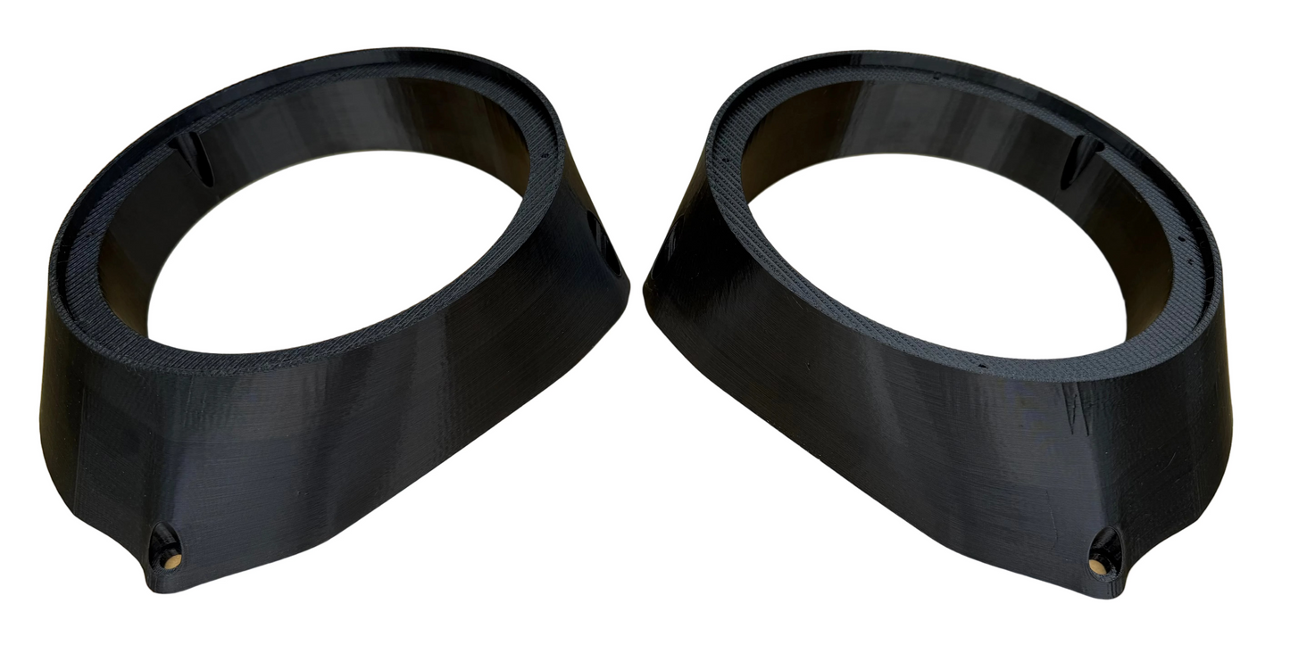 2004-2015 Nissan Titan Crew Cab (Front) 8 inch Mid-bass/Mid-range Speaker Adapter (Pair)