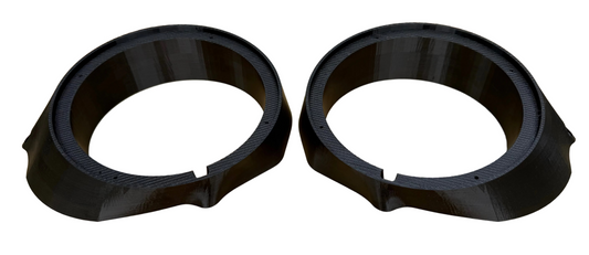 2004-2015 Nissan Titan Crew Cab (Front) 8 inch Mid-bass/Mid-range Speaker Adapter (Pair)