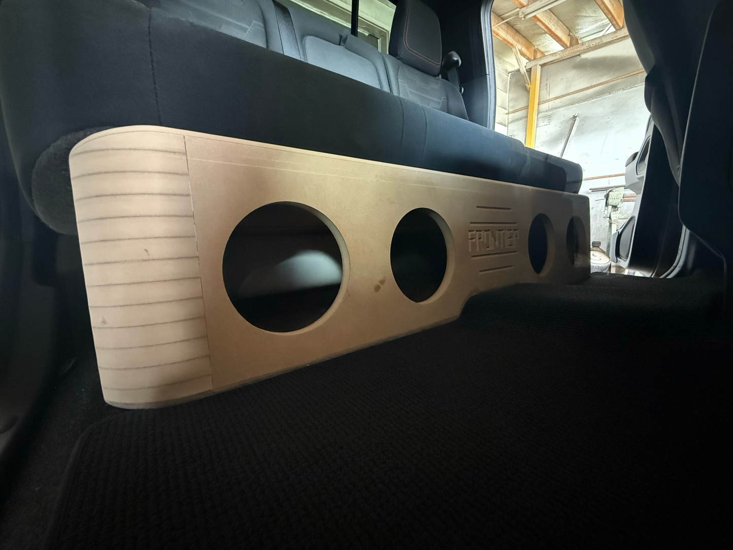 05-25 Nissan Frontier Crew Cab Ported 4-6.5” Subwoofer Enclosure